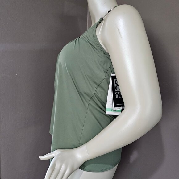 Coco Reef Classic Solids Ultra-Fit Underwire Tankini Top 34DD - Picture 3 of 13